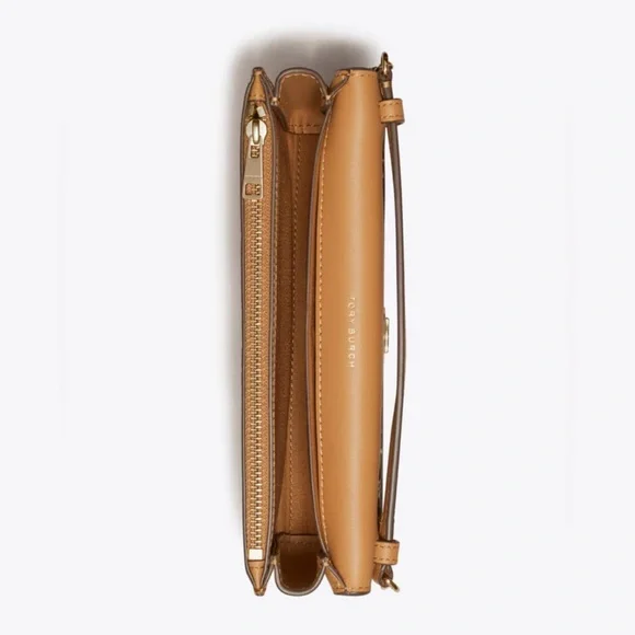 Tory Burch Gold Leather Wristlet - Picture 2 of 6